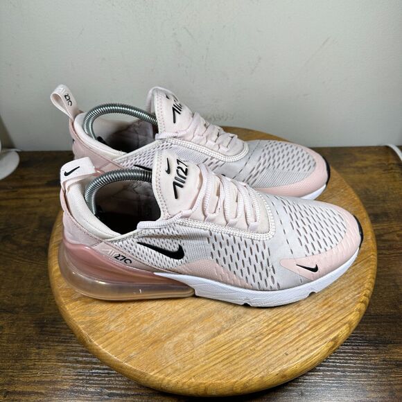 Nike Air Max 270‎ White Soft Pink Women's Size 11 Shoes Sneakers AH6789-604